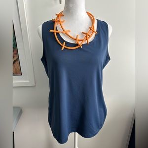 Chico’s Navy Top Size 2 (L/12)